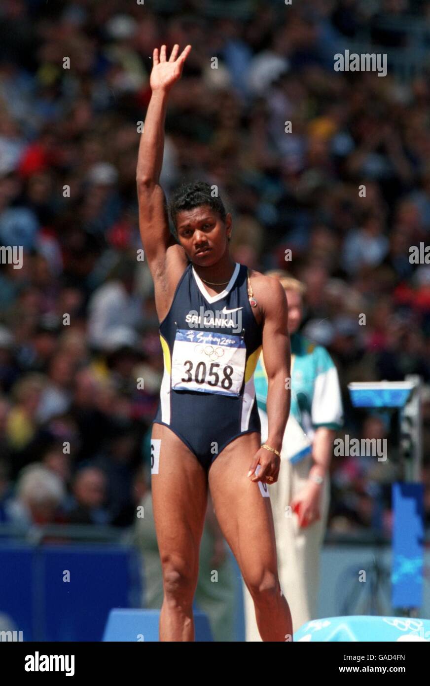 Athletics Sydney Olympics 2000 Women s 200m Round 1 Heat 7 Stock Photo Alamy