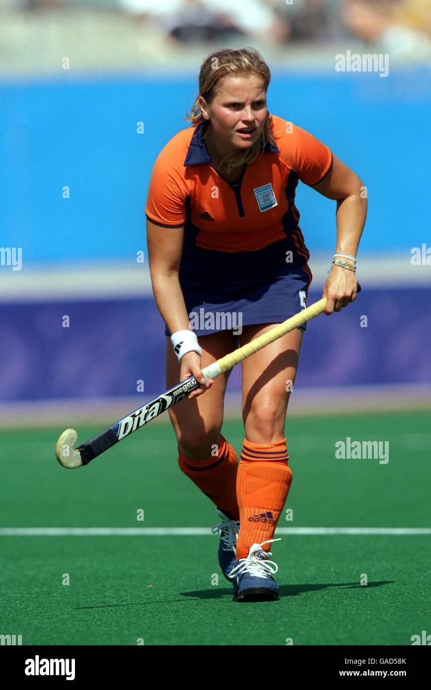 Women's Hockey - Sydney 2000 Olympics - Argentina v Netherlands Stock Photo