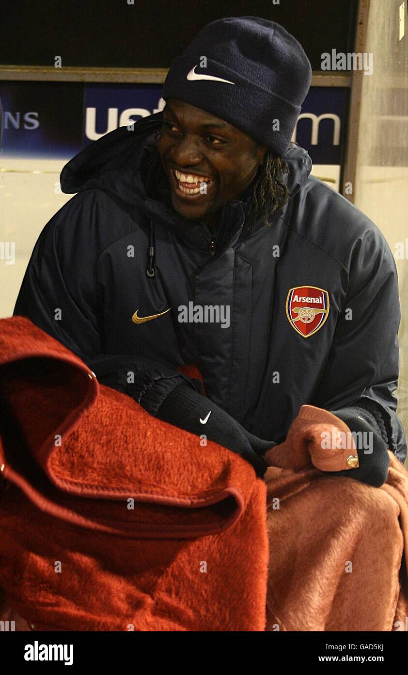 Soccer - UEFA Champions League - Group H - Slavia Prague v Arsenal - Evzena  Rosickeho Stadium. Arsenal Team Group Stock Photo - Alamy