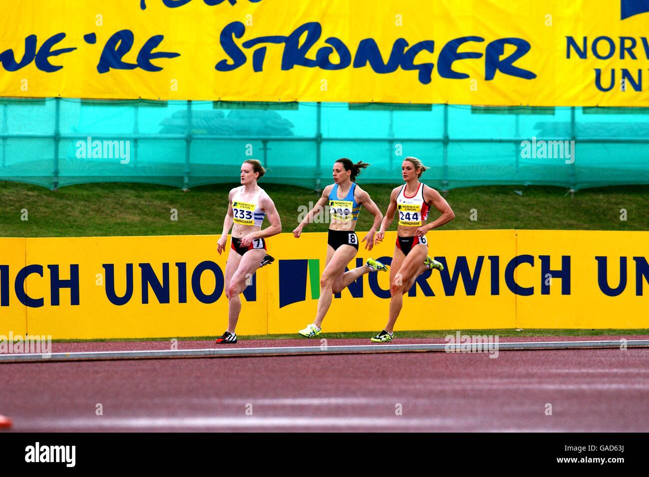 Athletics - Norwich Union European Trials & AAA Championships. Athletes ...