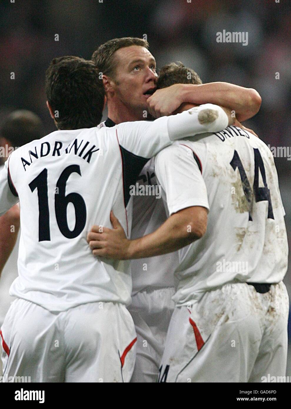 Soccer - UEFA Cup - Group F - Bayern Munich v Bolton Wanderers - Allianz-Arena Stock Photo