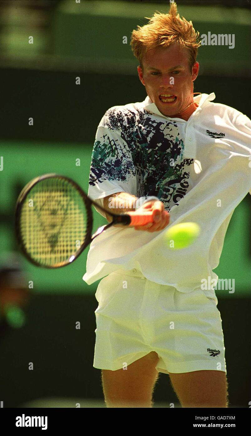 Mark Petchey. 11-MAR-94. Lipton Tennis. Mark Petchey, GB Stock Photo