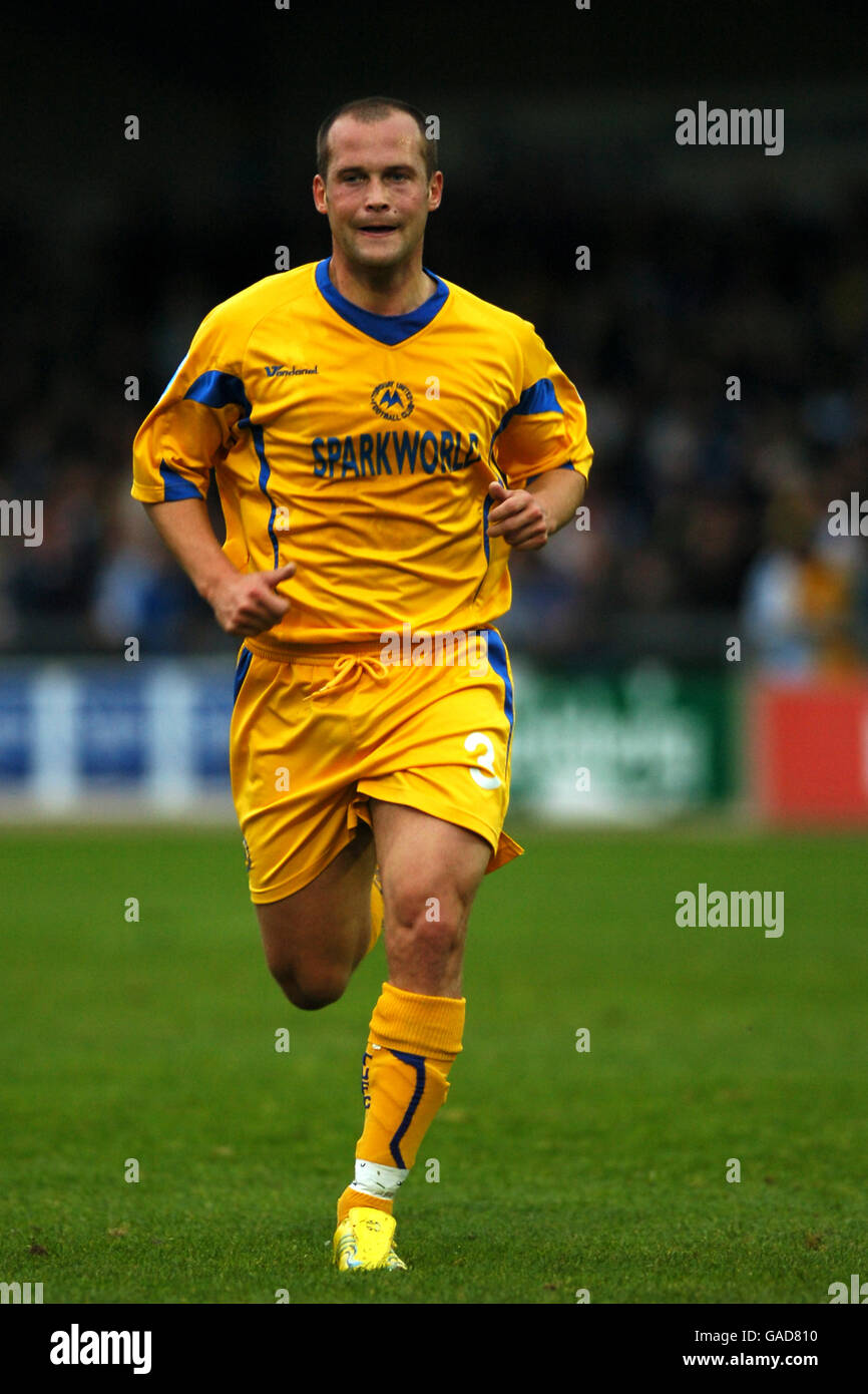 Soccer - FA Cup - First Round - Torquay United v Yeovil Town - Plainmoor Stock Photo