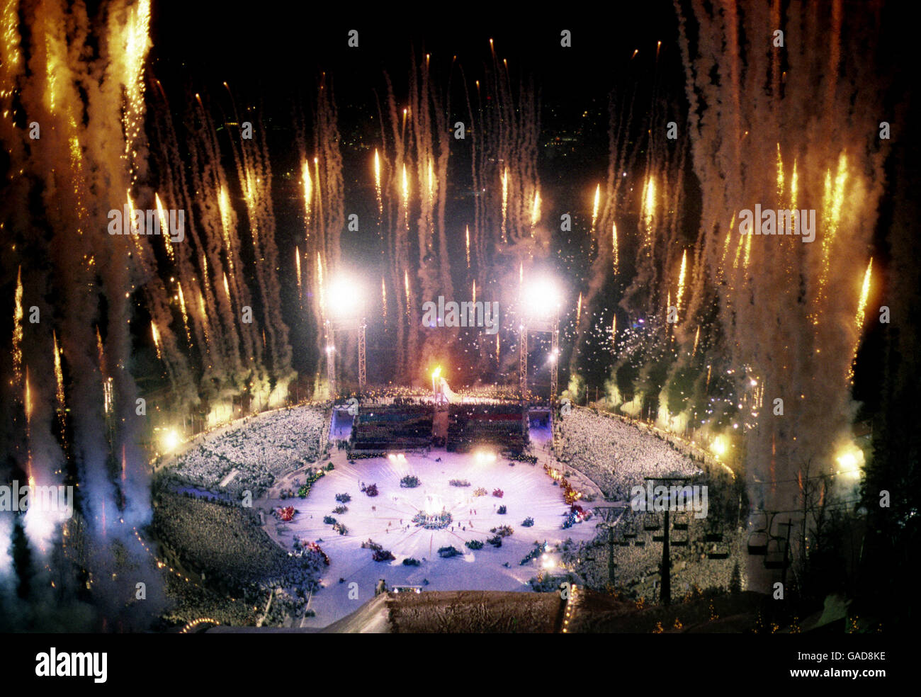 Winter Olympic Games 1994 - Lillehammer Stock Photo ...