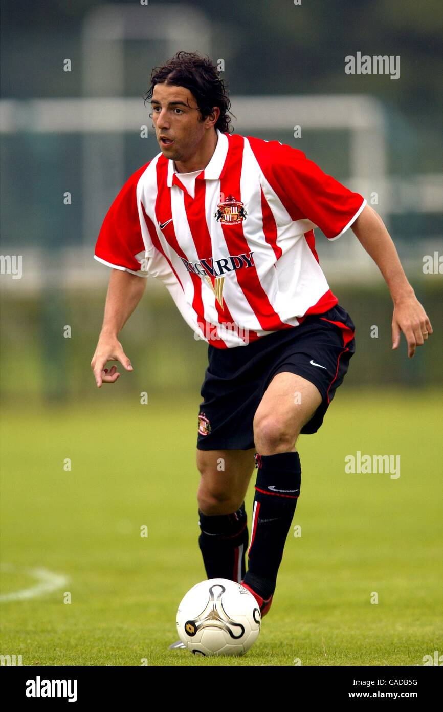 Soccer - Friendly - Amiens v Sunderland. Julio Arca, Sunderland Stock Photo