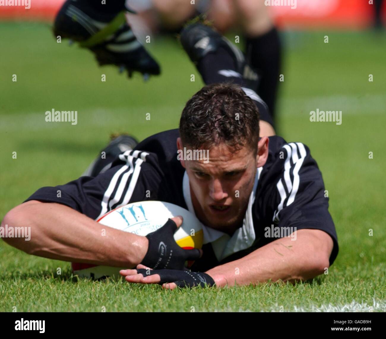 Manchester 2002 - Commonwealth Games - 7's Rugby Final - New Zealand v Fiji Stock Photo