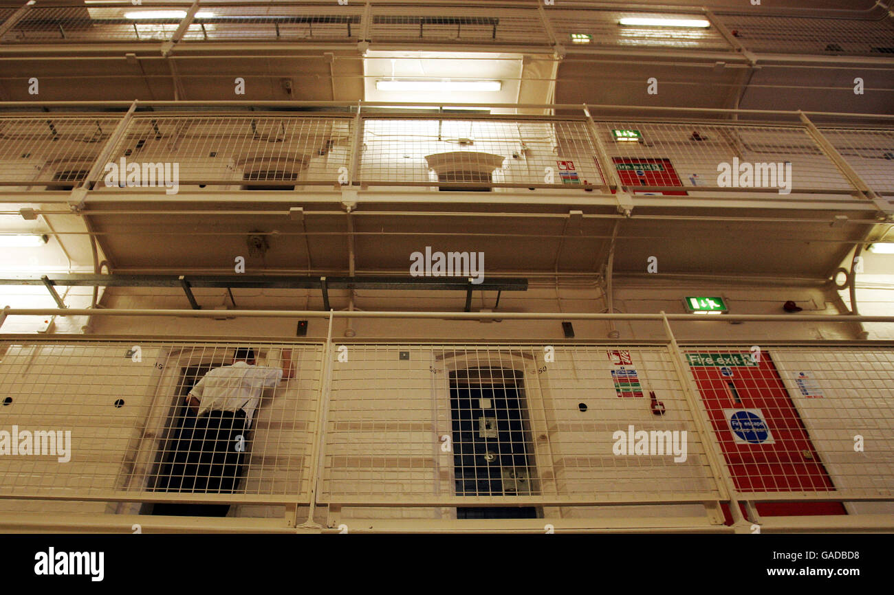 Barlinnie Prison Feature Glasgow Stock Photo Alamy