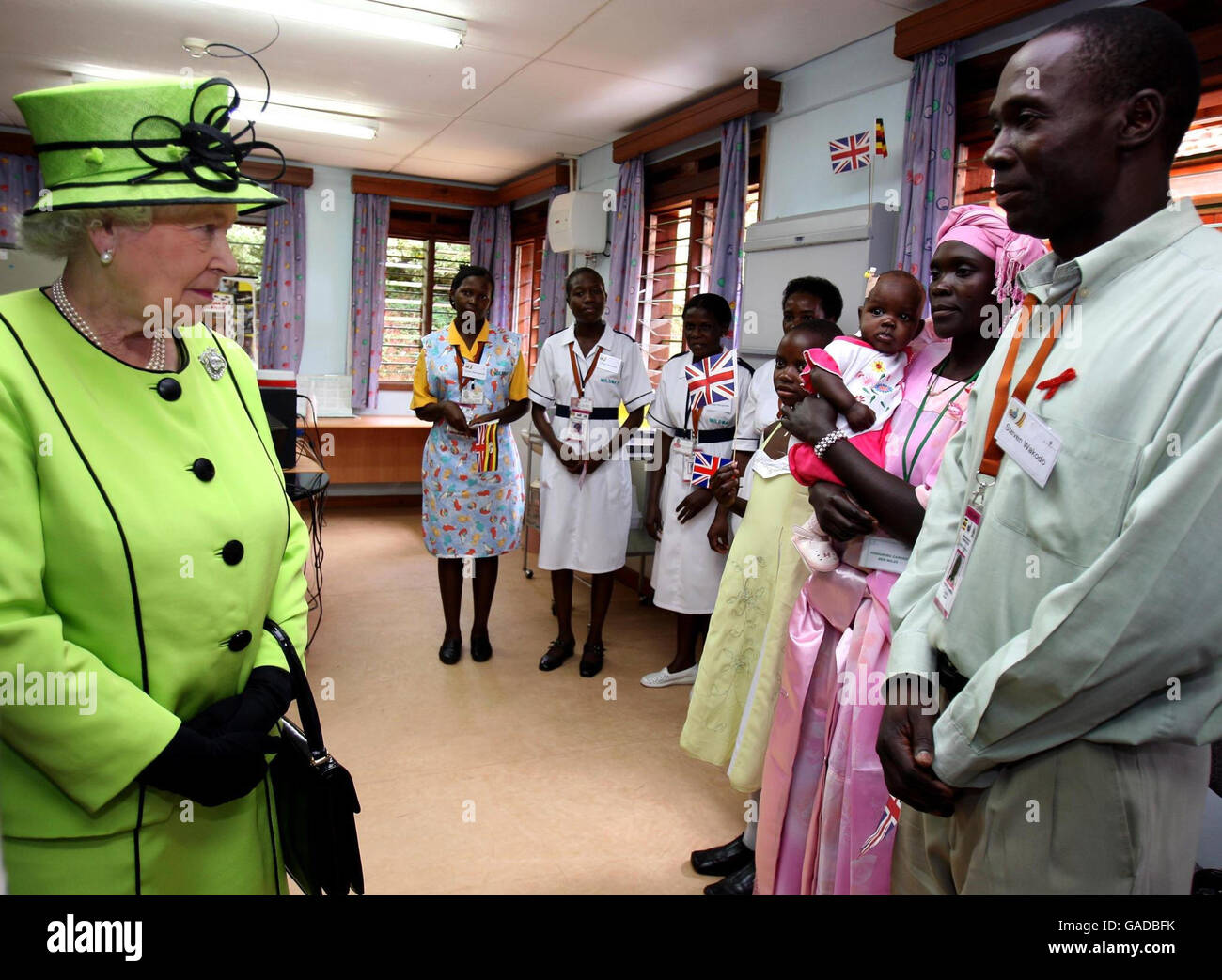 Royalty Queen Elizabeth Ii Visit To Uganda Stock Photo Alamy