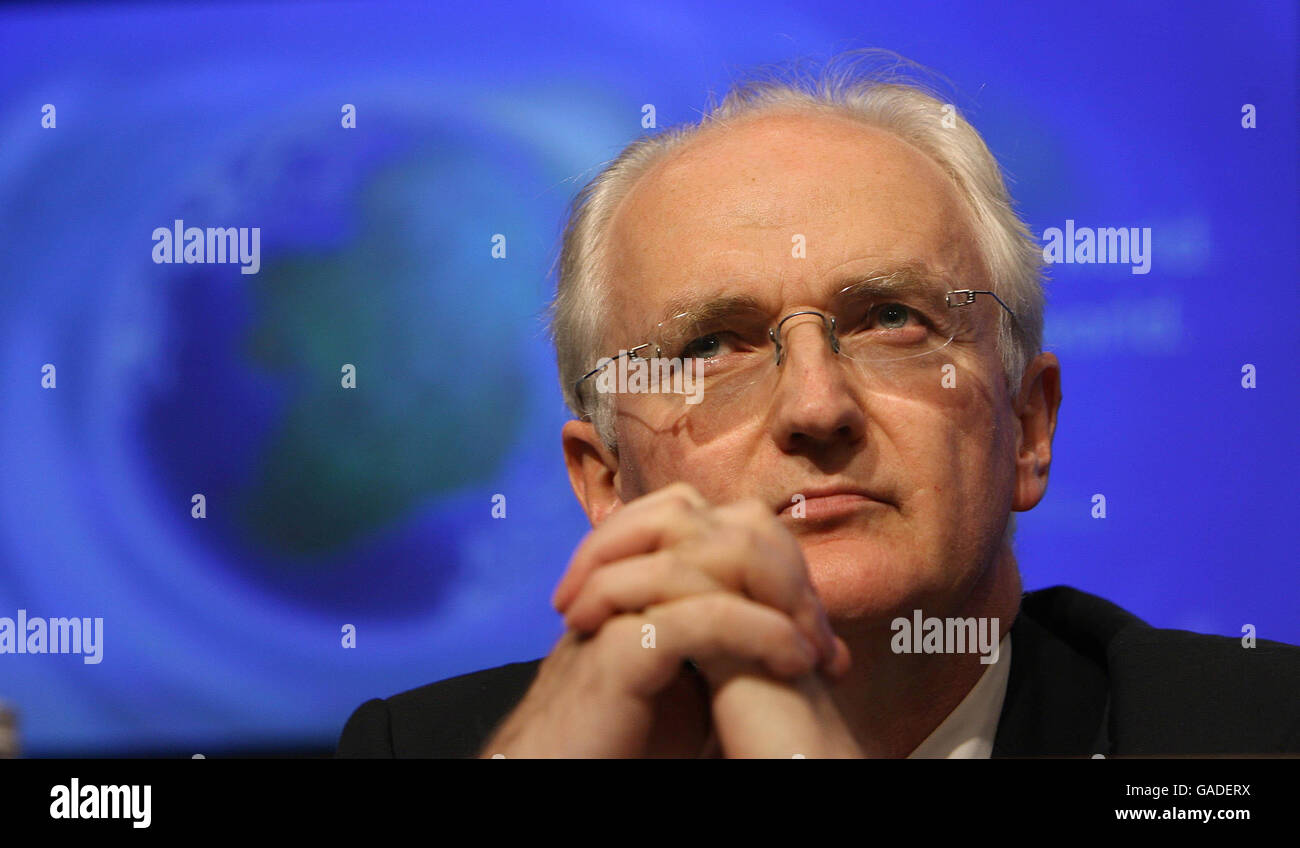 Minister for the Environment John Gormley pictured at the launch