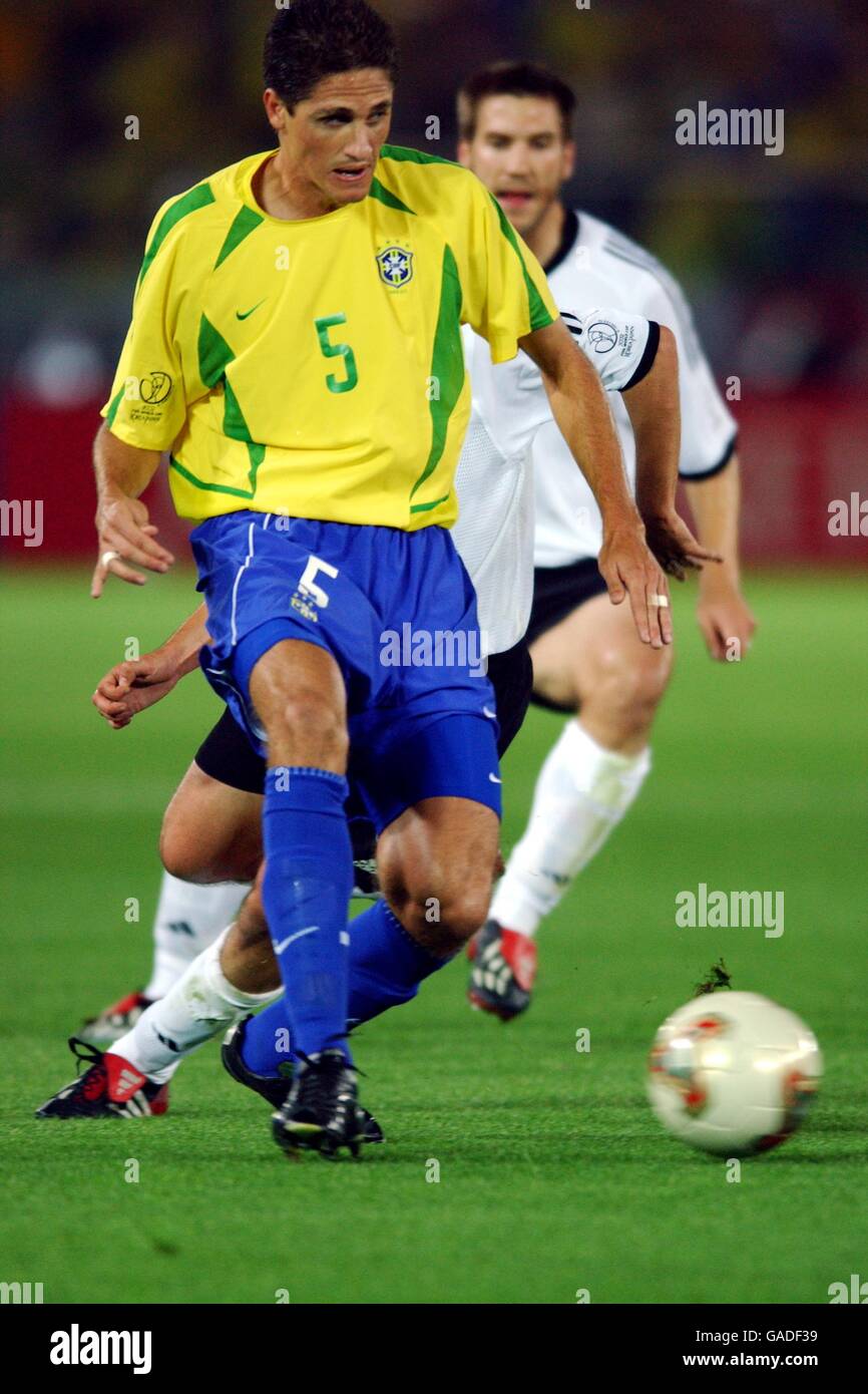 Soccer - FIFA World Cup 2002 - Final -  Germany v Brazil Stock Photo