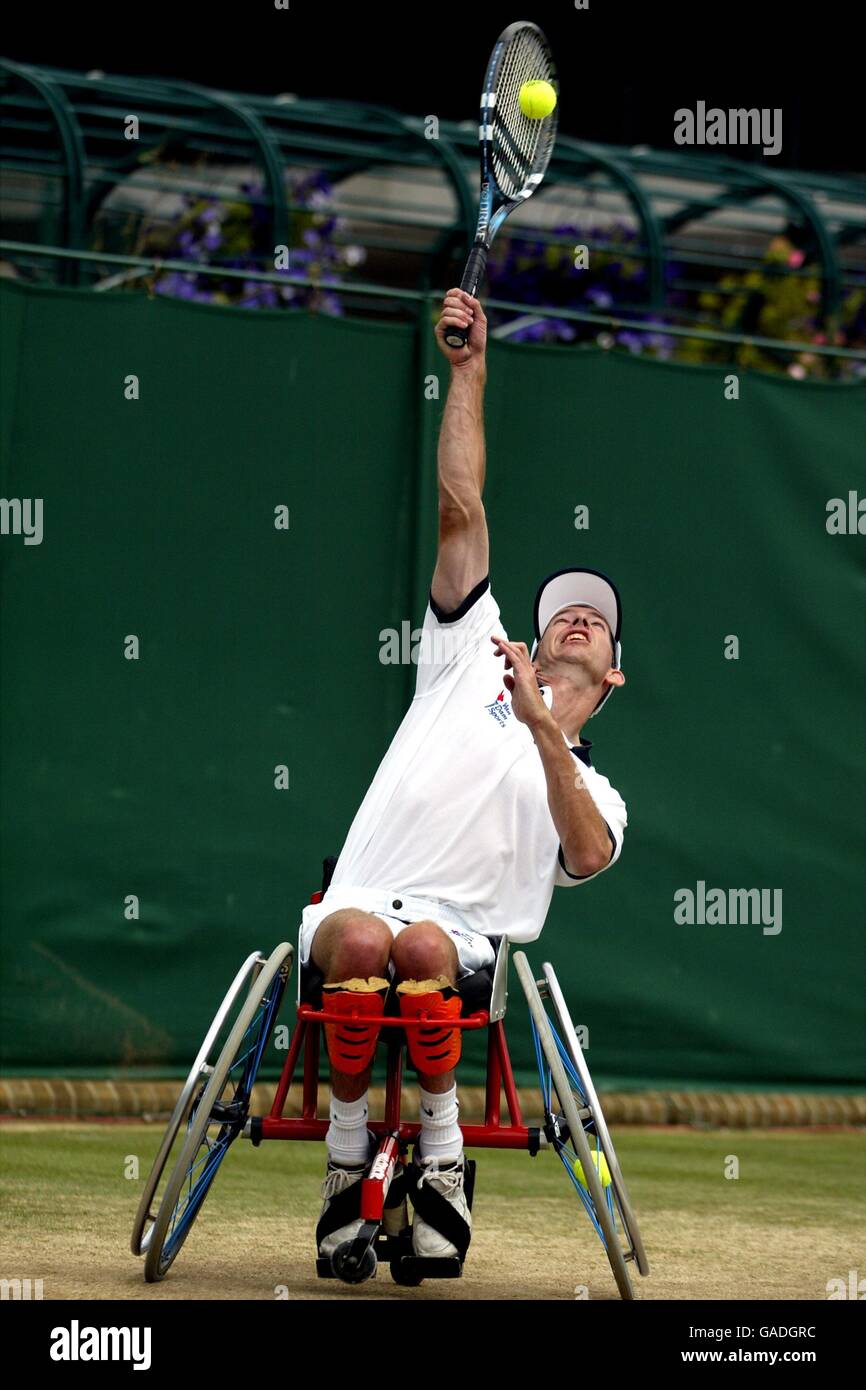Tennis Wimbledon 2002. Wheelchair Tennis Stock Photo Alamy