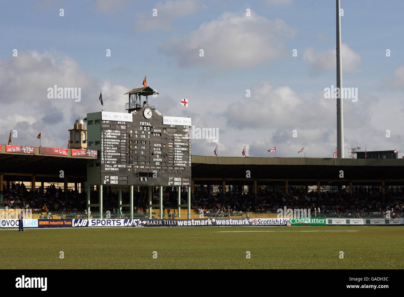 General view of the r premadasa stadium in columbo hi-res stock ...