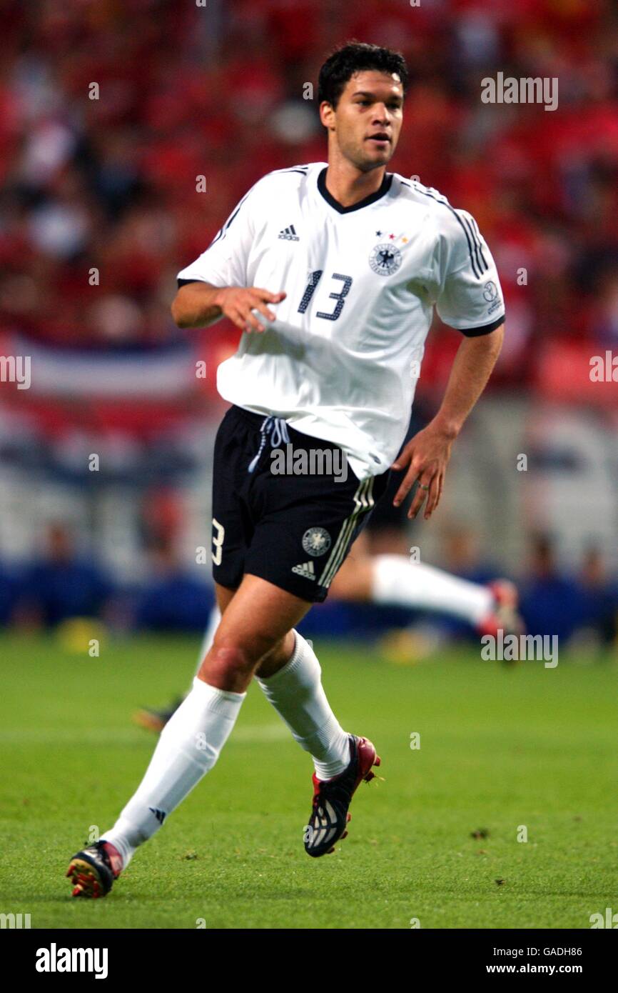 World cup 2002 final ballack hi-res stock photography and images