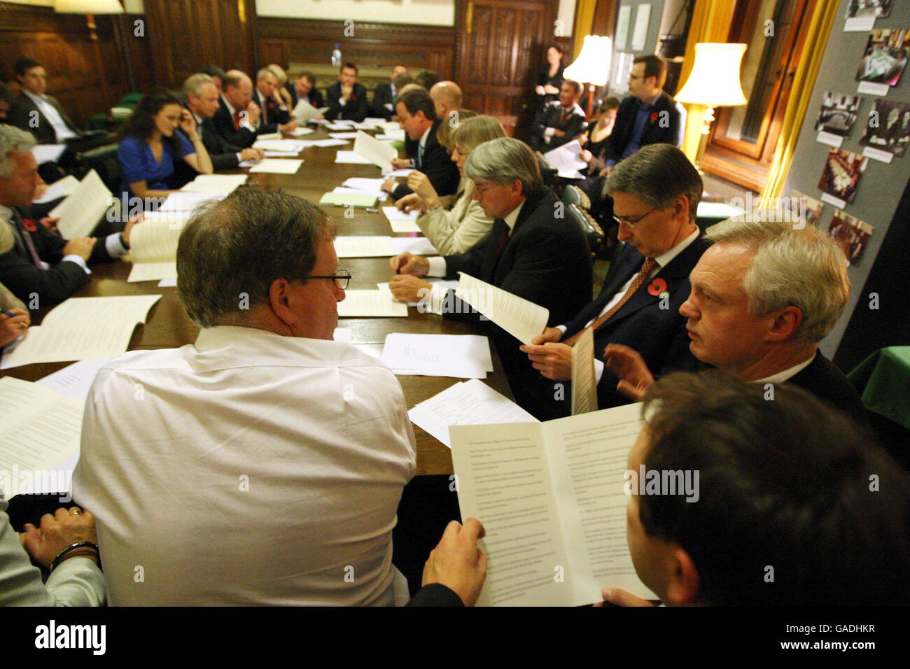 Shadow Cabinet meeting Stock Photo - Alamy
