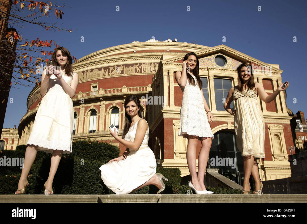 Classical girl group all angels left right charlotte ritchie hires