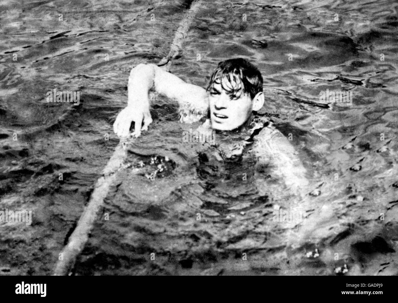 Paris 1924 Olympic Games - Swimming - 400 metres final Stock Photo