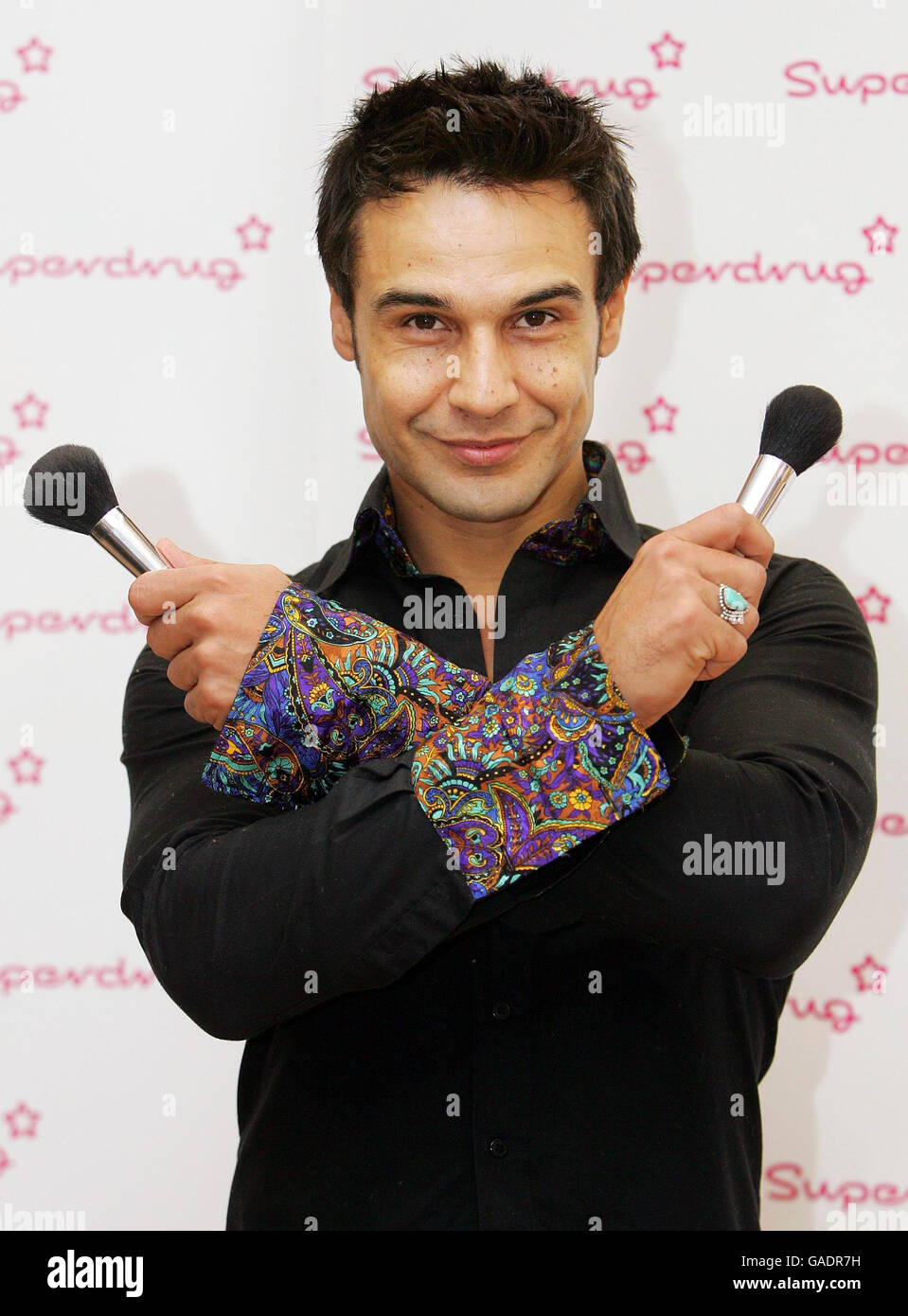 X Factor Chico at cosmetics launch Stock Photo
