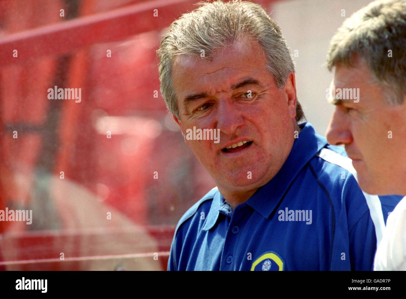 Soccer Friendly Barnsley v Leeds United. Terry Venables, Leeds