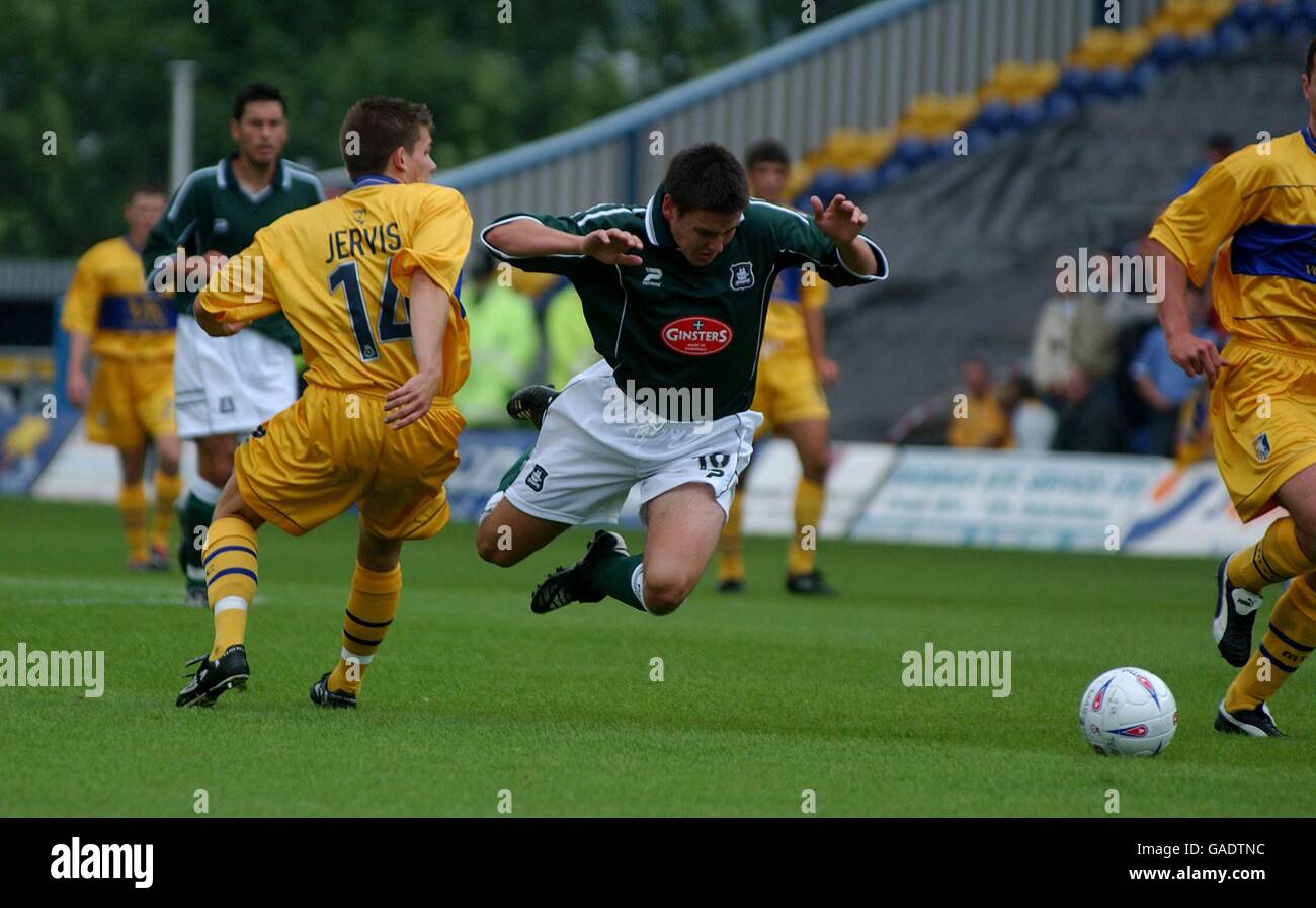 Soccer - Nationwide League Division Two - Mansfield Town v Plymouth Argyle Stock Photo