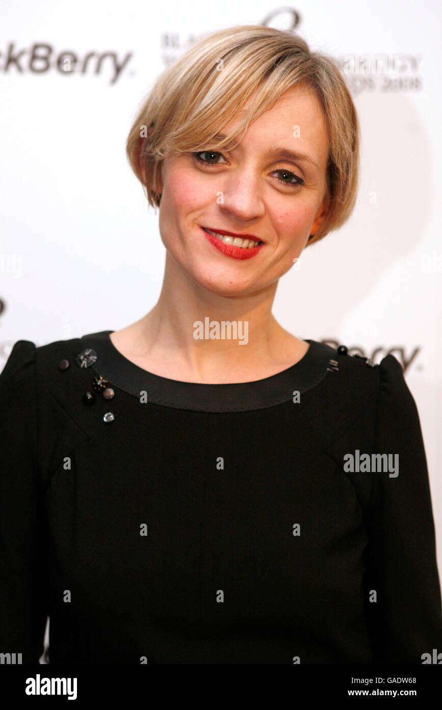 Anne-Marie Duff attends the private view of the new 'Modern Muses' photography exhibition by Bryan Adams at The Hospital, Endell Street in London. Stock Photo