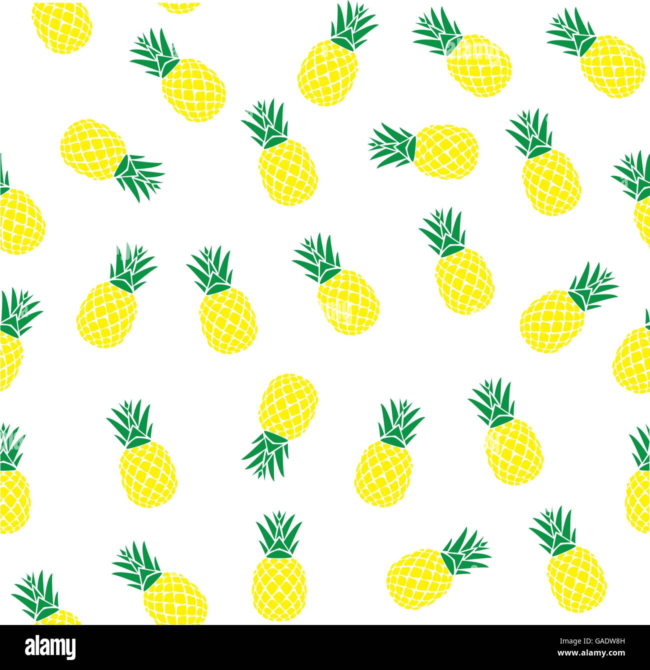 vector illustration of a pineapple Stock Vector Image & Art - Alamy