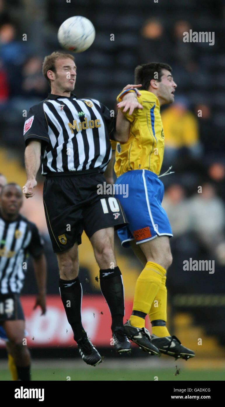 Soccer - FA Cup - Second Round - Notts County v Havant and Waterlooville - Meadow Lane Stock Photo