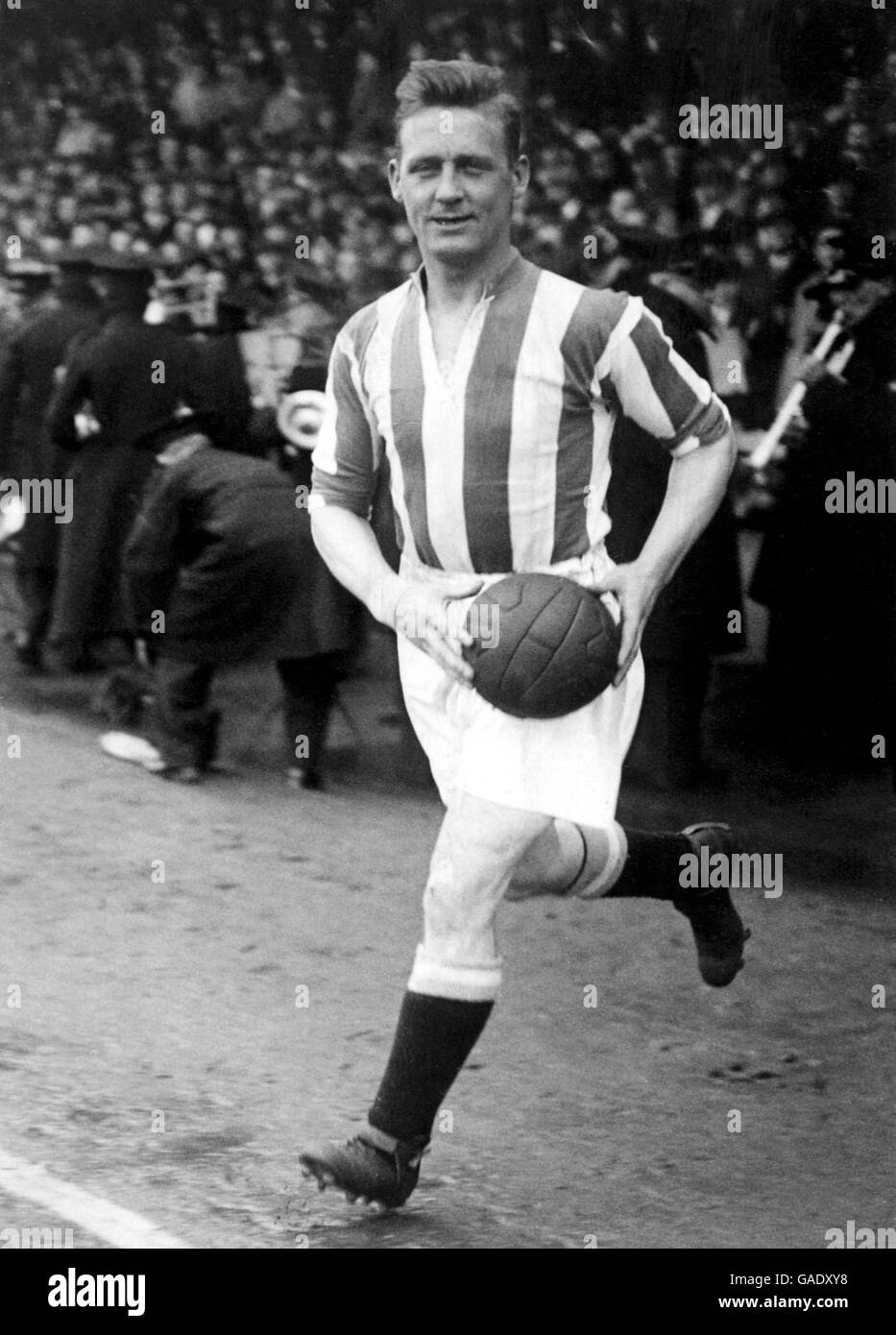 Soccer - Football League Division One - Huddersfield Town. Alf Young, Huddersfield Town Stock Photo