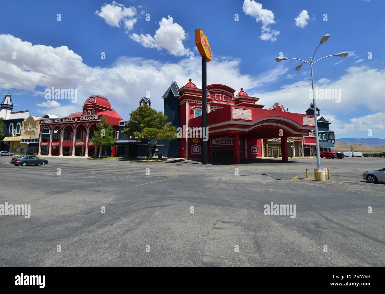 Gold strike Casino Las Vegas Stock Photo