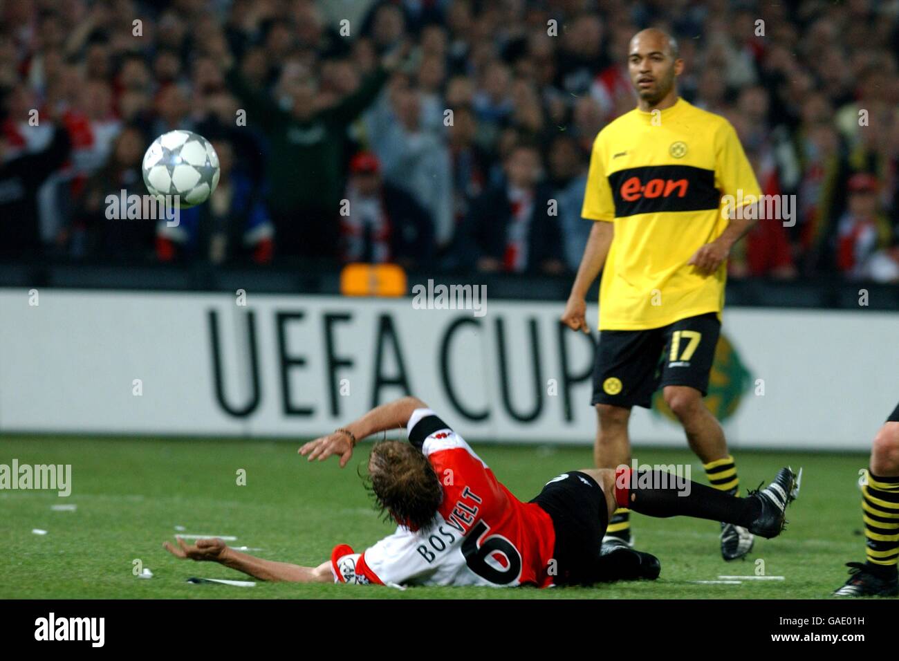 Billet Finale Coupe UEFA 2002 – Feyenoord Vs Borussia Dortmund (occasion, Collection)