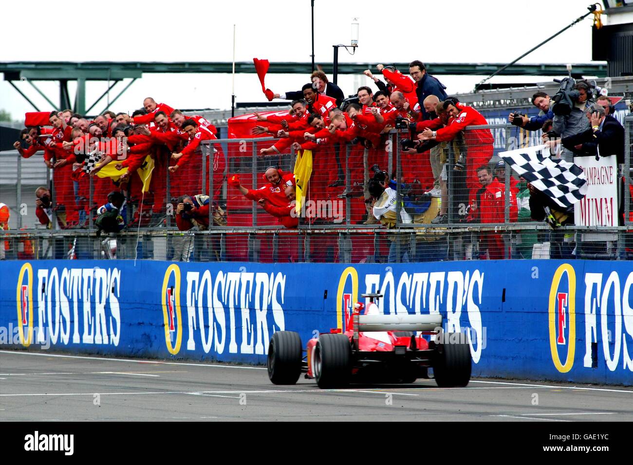 Formula One Motor Racing British Grand Prix Race Stock Photo Alamy