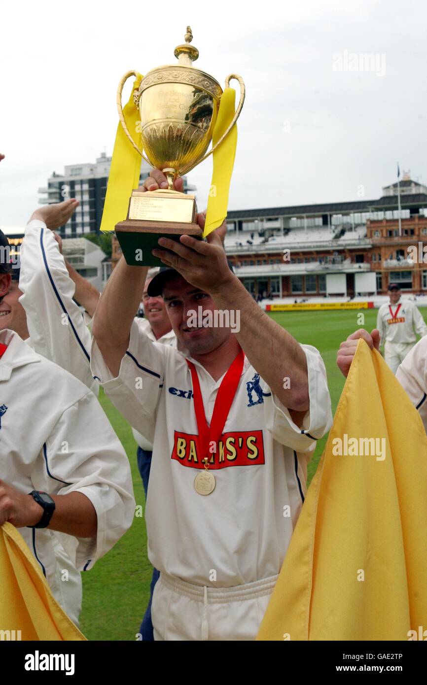 Cricket Benson & Hedges Cup Final Essex v Warwickshire Stock