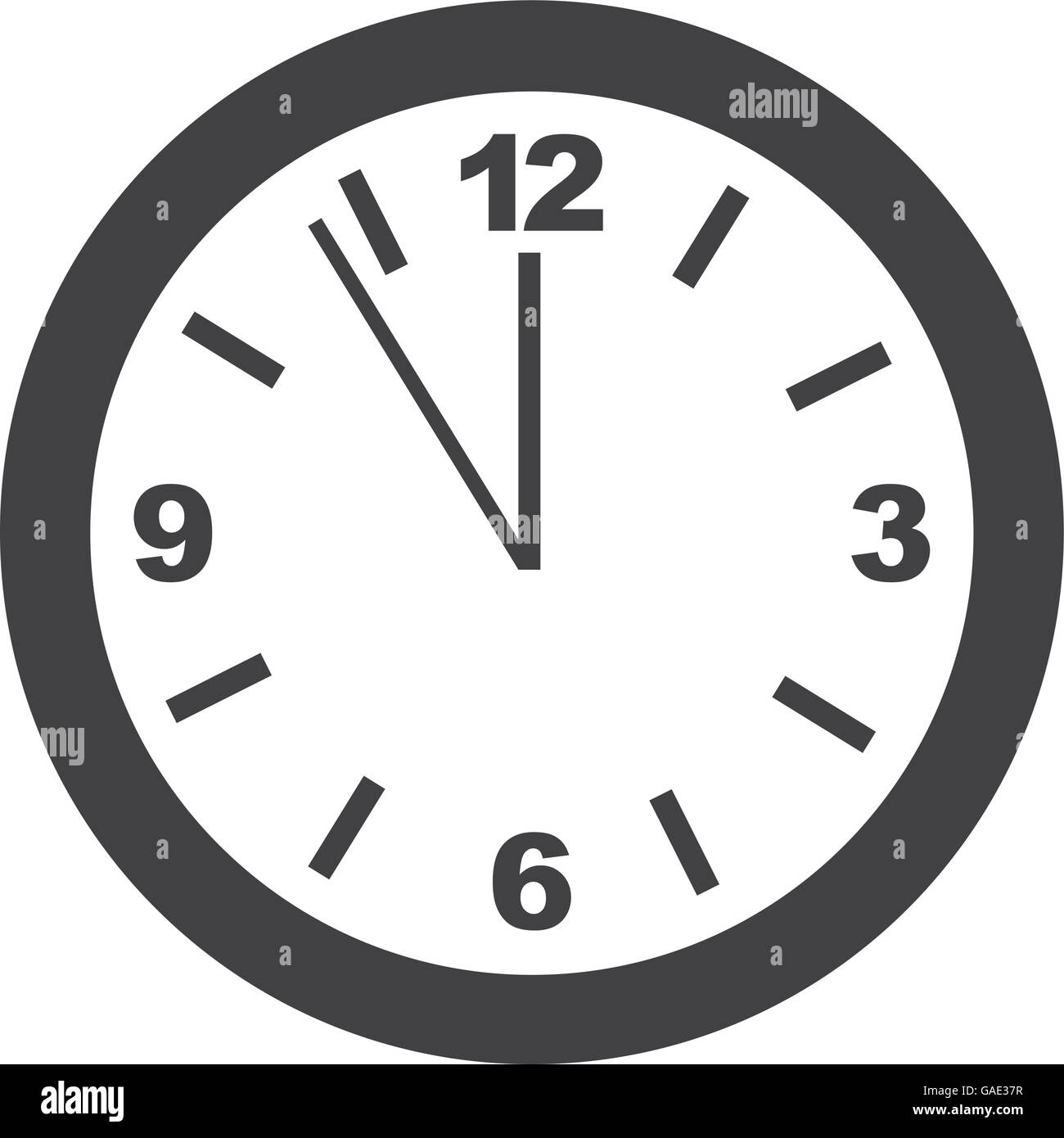 time clock isolated icon design Stock Vector Image & Art - Alamy