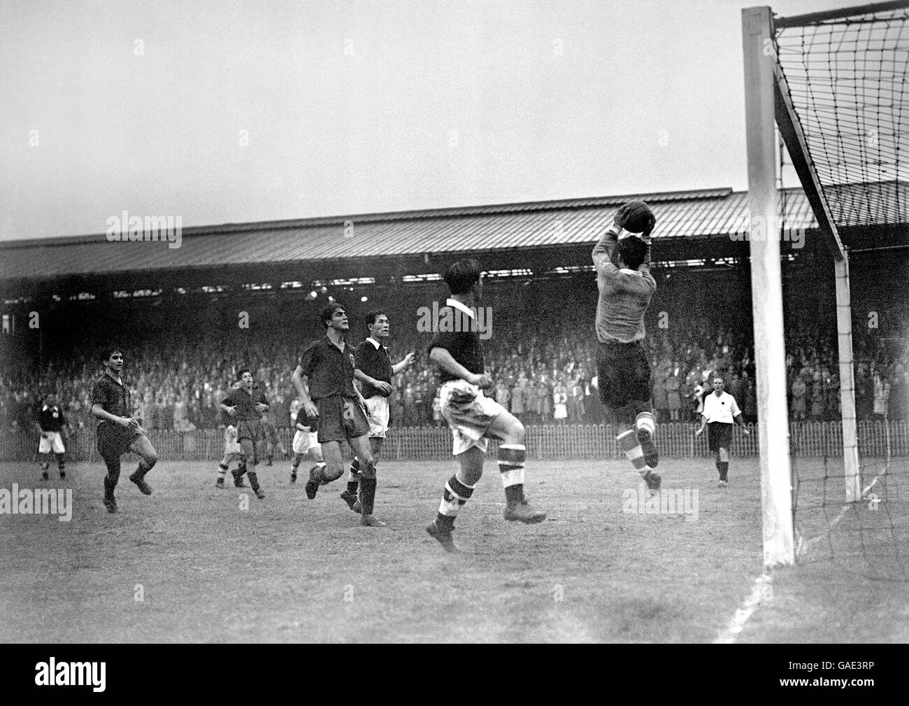Soccer - Summer Olympic Games 1948 - Korea v Mexico - London - Dulwich Hamlet Stock Photo