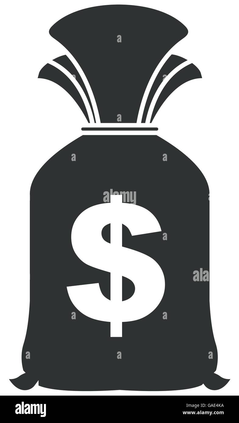 money bag isolated icon design Stock Vector Image & Art - Alamy