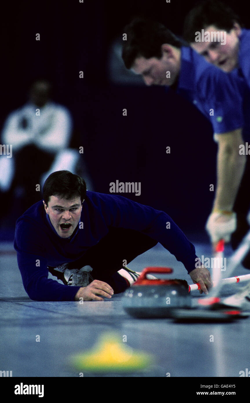 Winter Olympic Games 1988 - Calgary Stock Photo