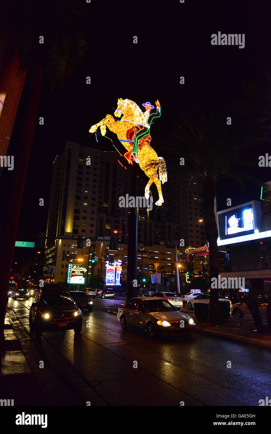 Cowboy sign in las vegas hi-res stock photography and images - Alamy
