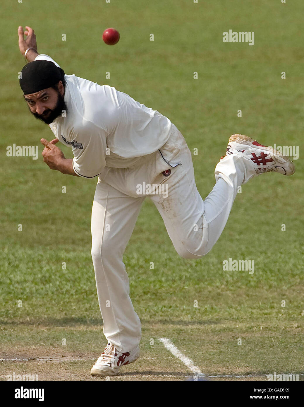 Cricket - Tour Match - Day Two - Board President's XI v England - Colombo Cricket Club Stock Photo