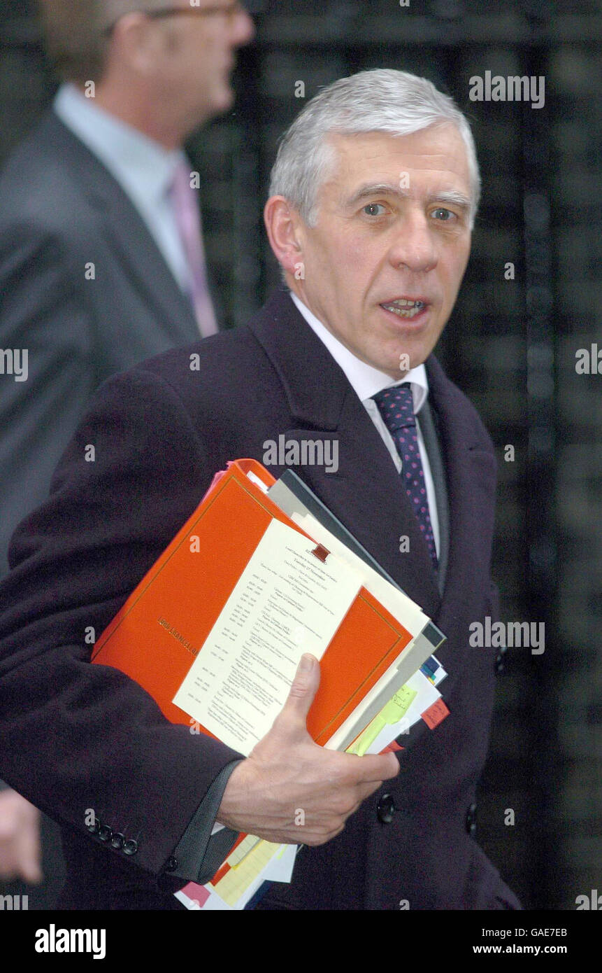 meeting at Downing Street Stock Photo Alamy