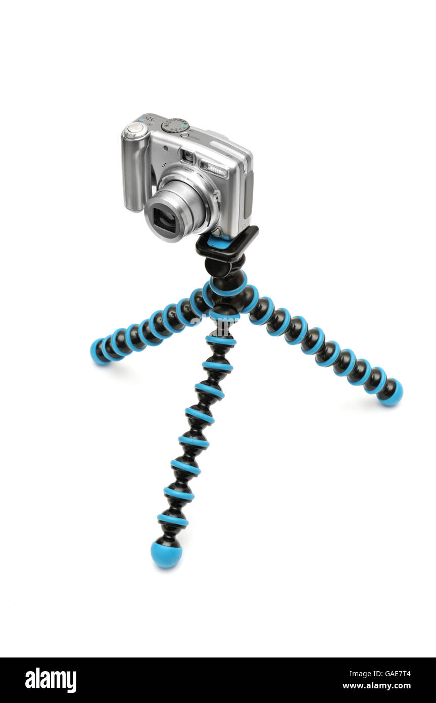 Camera tripod white background hi-res stock photography and images - Alamy