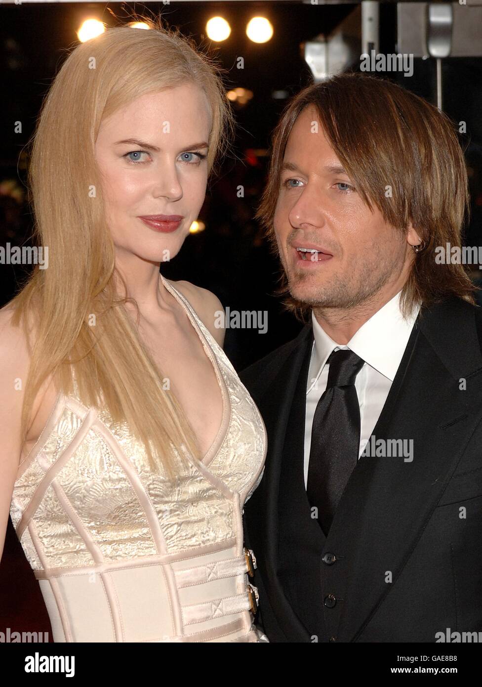 Nicole Kidman and husband Keith Urban arrive for the premiere of The