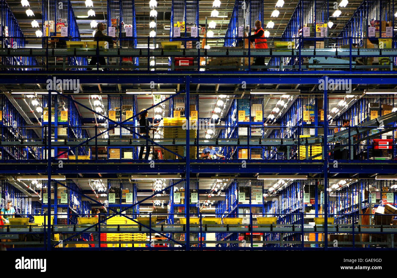 Amazon warehouse workers hires stock photography and images Alamy