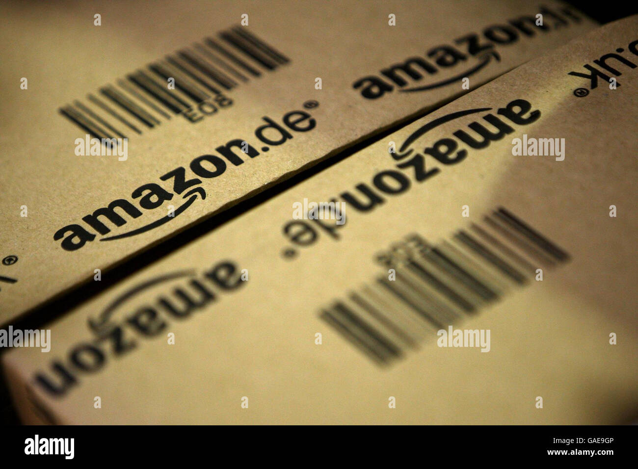 Amazon warehouse Milton Keynes Stock Photo Alamy