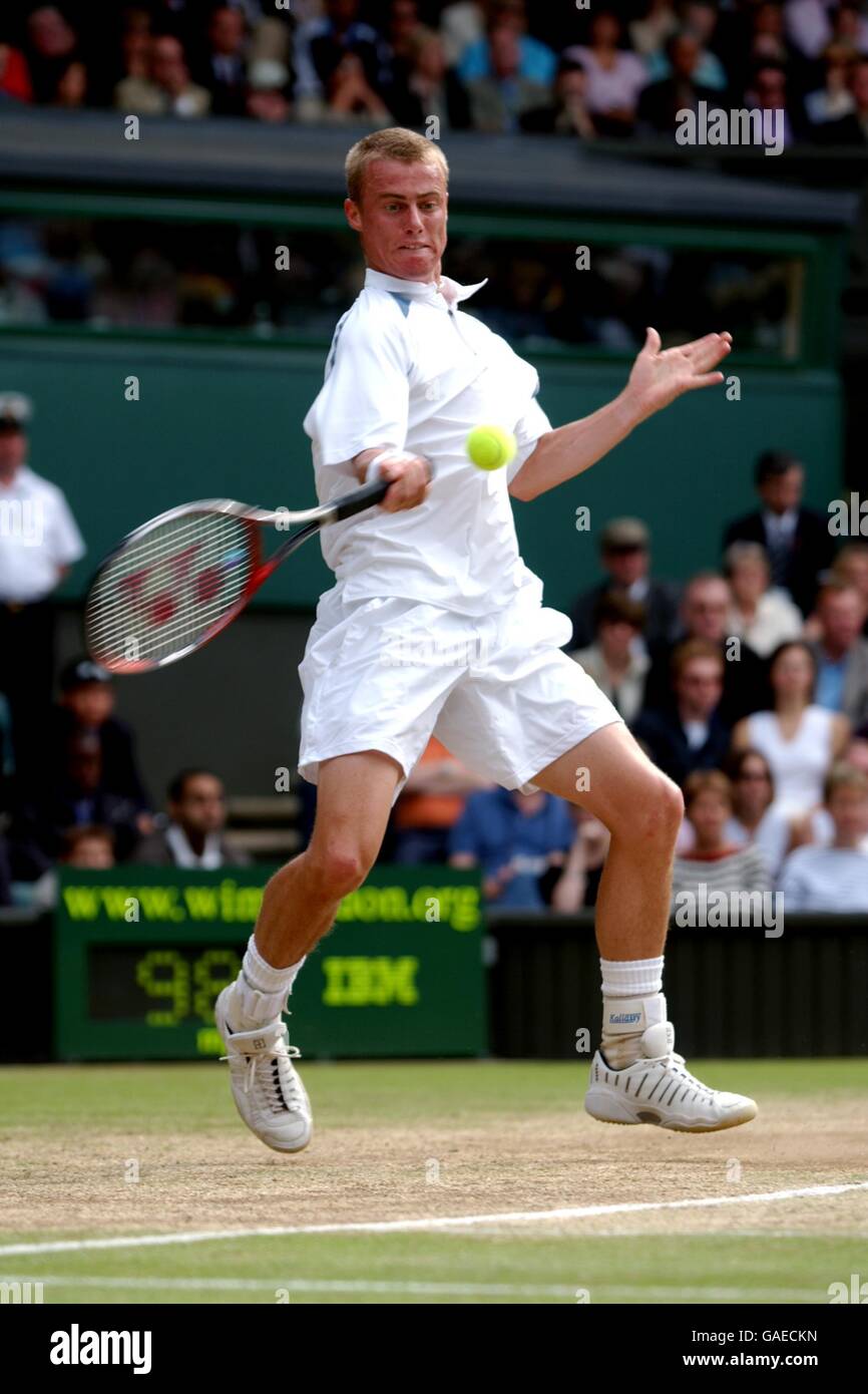 Tennis Wimbledon 2002 Men's Final Stock Photo Alamy