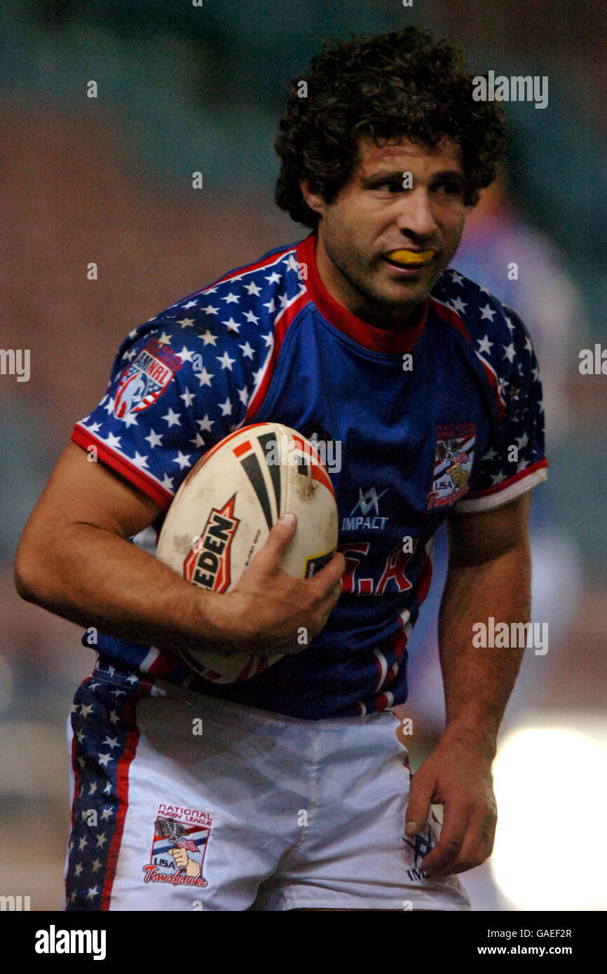 Rugby League World Cup Qualifying SemiFinal USA v Samoa The