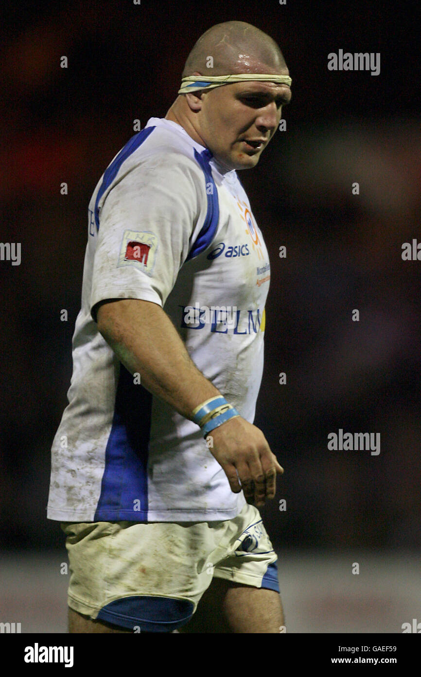 Rugby Union - European Challenge Cup - Pool 4 - Sale Sharks v Montpellier - Edgeley Park Stock Photo