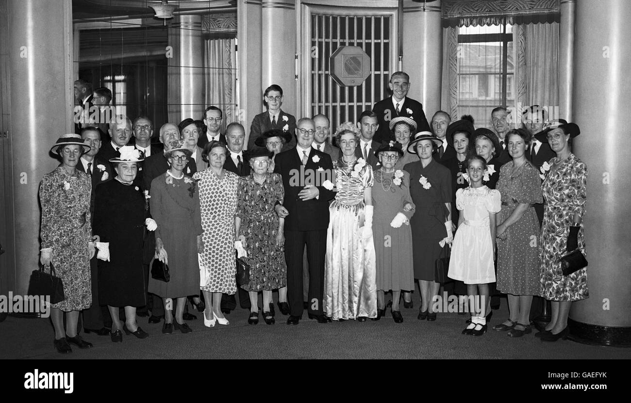 Mr henry martin a group photo showing the martins family hires stock