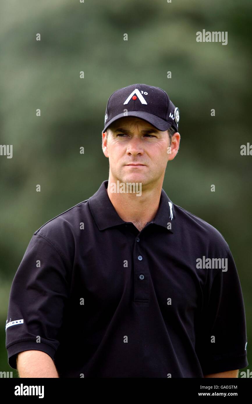 Golf - The 131st Open Golf Championship - Muirfield - Fourth Round. USA's Scott McCarron Stock Photo