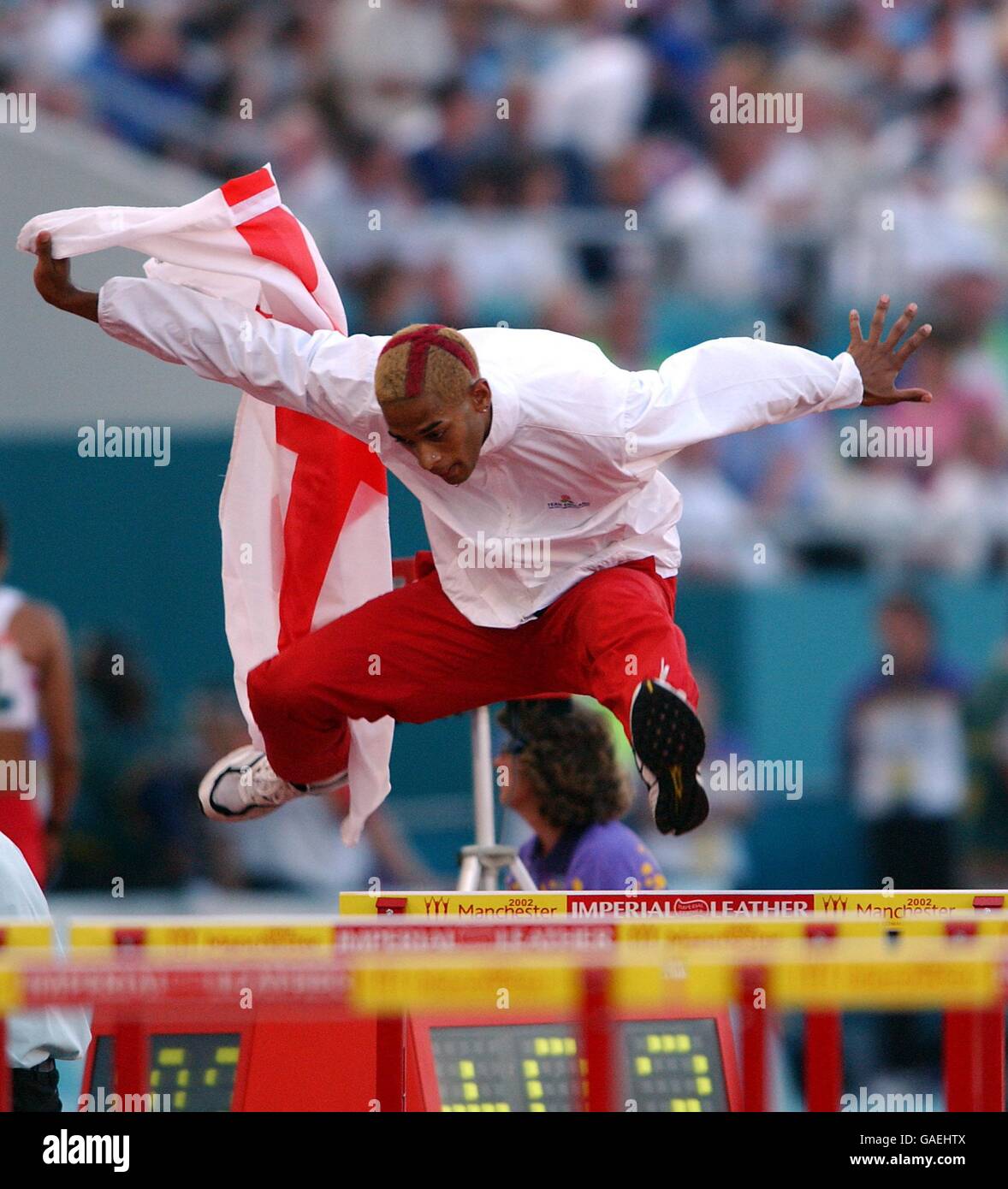 Manchester 2002 Commonwealth Games Mens High Jump Stock Photo Alamy