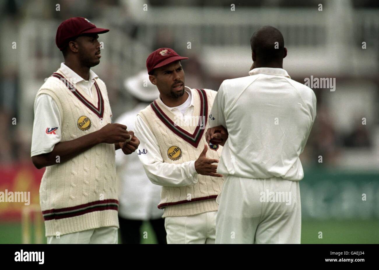 Cricket - Second Cornhill Insurance Test - England v West Indies - Second Day Stock Photo