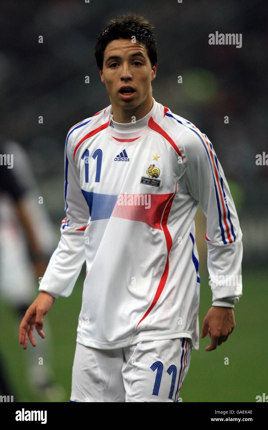 Soccer - International Friendly - France v Morocco - Stade de France. Samir  Nasri, France Stock Photo - Alamy